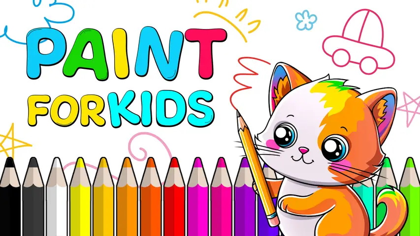 给孩子们画画|小孩绘画|Paint For Kids中文